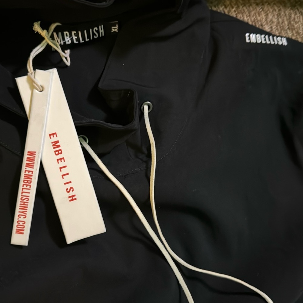 A zippered Jacket by Embellish brand new with tags